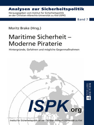cover image of Maritime Sicherheit  Moderne Piraterie